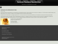 seniorenresidenz-neunkirchen.de Webseite Vorschau