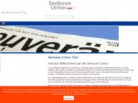 seniorenunion-trier.de Webseite Vorschau