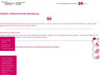 sennest.ch Webseite Vorschau
