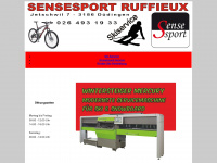 sensesport.ch Webseite Vorschau