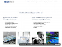 sensitec-ag.ch Webseite Vorschau