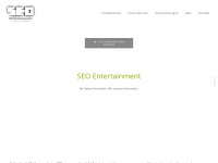 seo-entertainment.de Webseite Vorschau