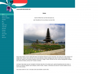 bali-indonesien.de Webseite Vorschau