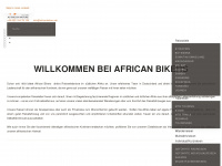 africanbikers.de Webseite Vorschau