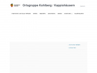 albverein-kohlberg-kappis.de Webseite Vorschau