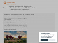 heideballon.de Webseite Vorschau