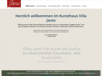 villa-jauss.de Webseite Vorschau