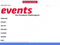 stadtmagazin-events.de Webseite Vorschau