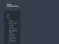 sergeehrensperger.ch Webseite Vorschau