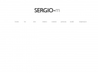 sergio-m.de Webseite Vorschau