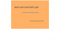 Serververleih.de