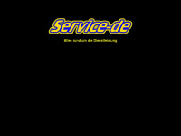 service-de.de Webseite Vorschau