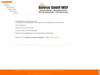 service-gmbh-wsf.de Webseite Vorschau