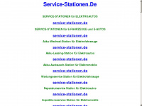 service-stationen.de Webseite Vorschau
