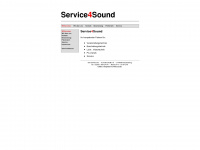 service4sound.de Thumbnail