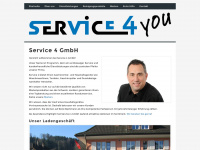 service4.ch Webseite Vorschau