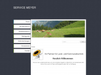 servicemeyer.ch Webseite Vorschau