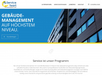serviceteam.at Webseite Vorschau