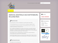 servicezentrale-aschaffenburg.de Webseite Vorschau