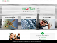 servo-tech.de Webseite Vorschau