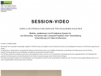 session-video.de Webseite Vorschau