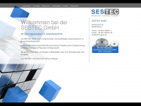 sestec-gmbh.de Webseite Vorschau