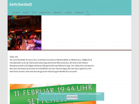 settchesball.de Webseite Vorschau