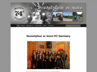 seventyfour.de Webseite Vorschau