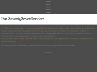 seventysevendancers.ch Webseite Vorschau