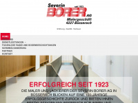 severinborerag.ch Webseite Vorschau