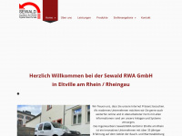 sewald-rwa.de Webseite Vorschau