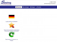 sewing-hf-technik.de Webseite Vorschau