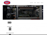 sf-energie.ch Webseite Vorschau