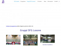 sfglosone.ch Webseite Vorschau