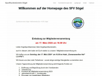 sfv-soegel.de Webseite Vorschau