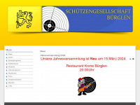 sg-buerglen.ch Webseite Vorschau
