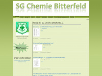 sg-chemie-bitterfeld.de Webseite Vorschau