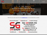 sg-design.at Webseite Vorschau