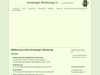 diehomberger.de Webseite Vorschau