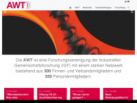 awt-online.org Webseite Vorschau