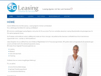 sg-leasing.de Webseite Vorschau