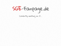 sge-fanpage.de Webseite Vorschau