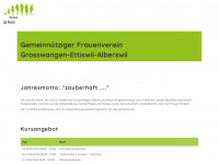 sgf-frauen.ch Webseite Vorschau