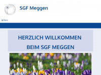 sgfmeggen.ch Webseite Vorschau
