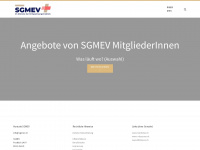 sgmev.ch Webseite Vorschau