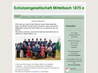 sgmittelbach.de Webseite Vorschau