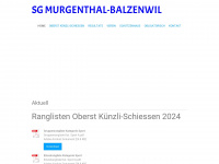 sgmurgenthal.ch Webseite Vorschau