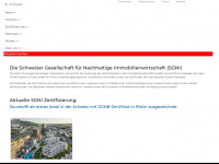 sgni.ch Webseite Vorschau