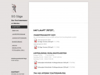 sgsaege.ch Webseite Vorschau