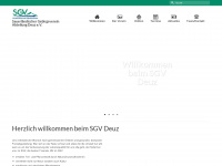 sgv-deuz.de Webseite Vorschau
